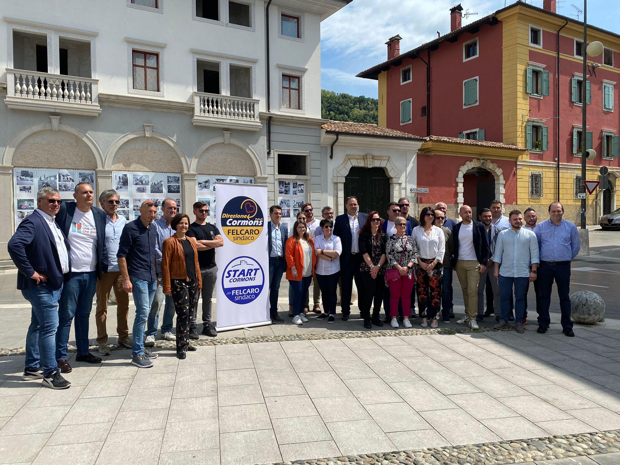 Immagine per Felcaro lancia la squadra per il bis, «fondamentale il Patto del Collio»